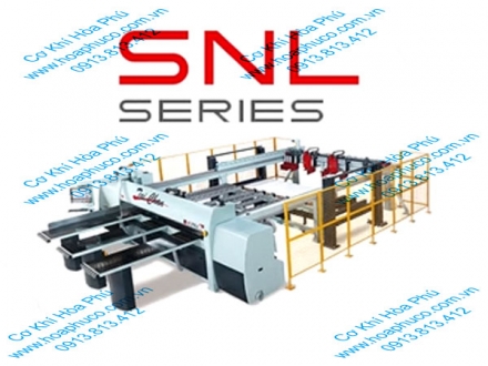 Máy cưa cắt lập trình computer có bàn cấp phôi tự động