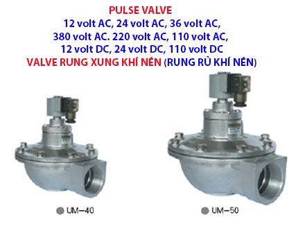 Van rung xung khí nén (rung rủ)