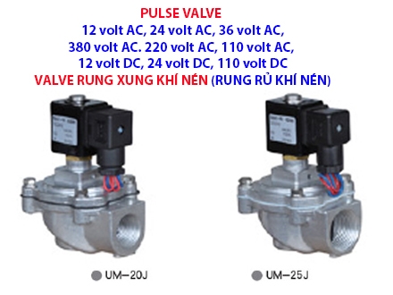 Van rung xung khí nén (rung rủ)